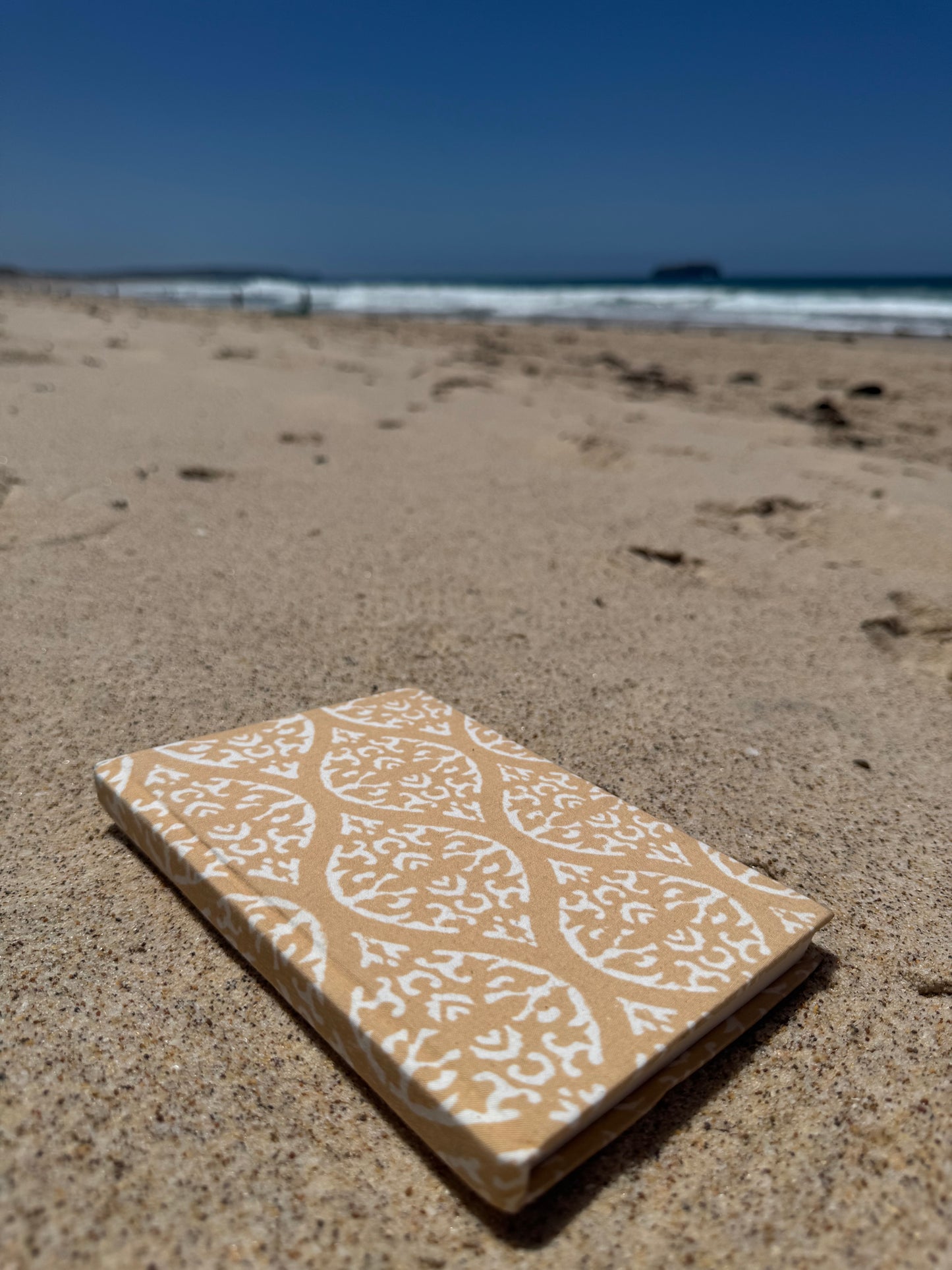 Hand block printed notebook - Kamal