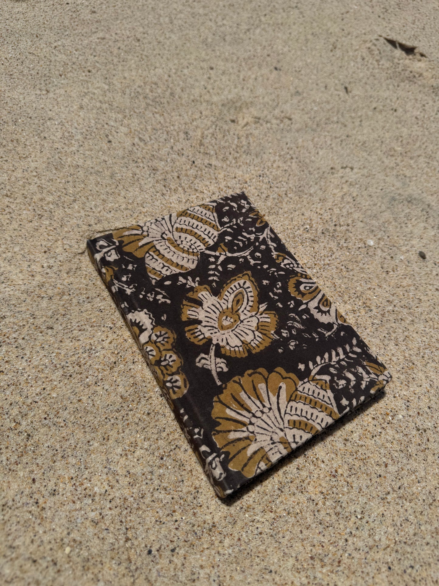 Hand block printed notebook - Bhoomi