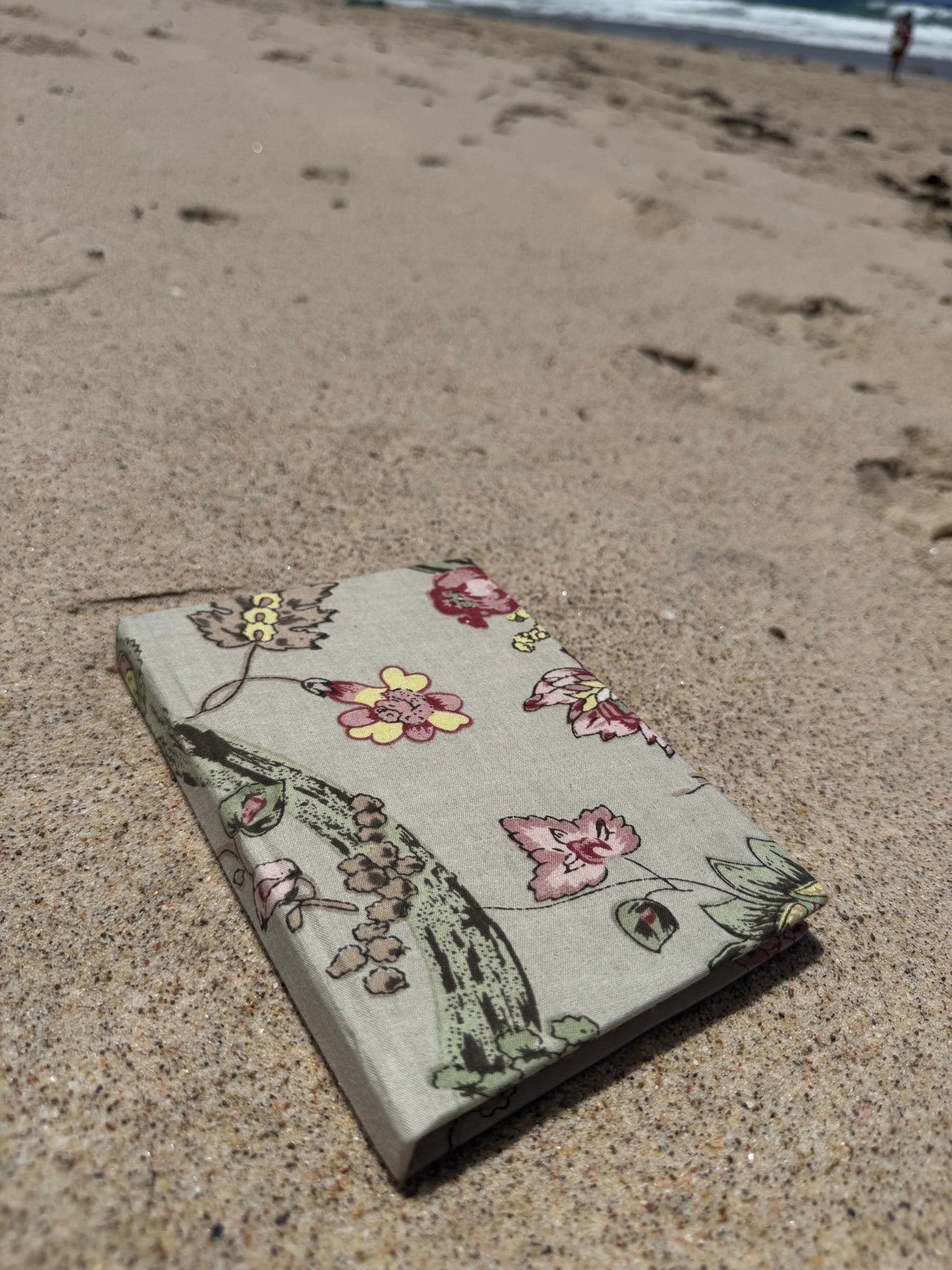 Hand block printed notebook - Hara