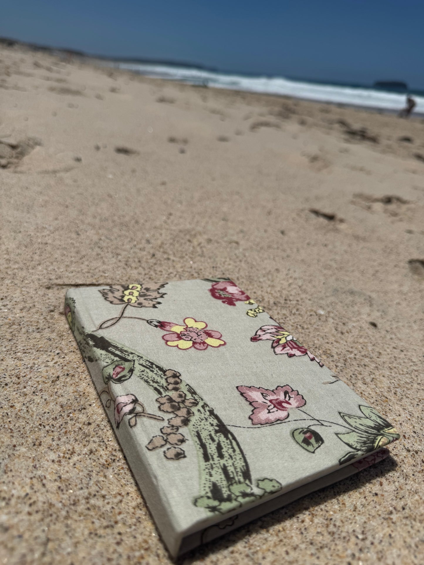 Hand block printed notebook - Hara