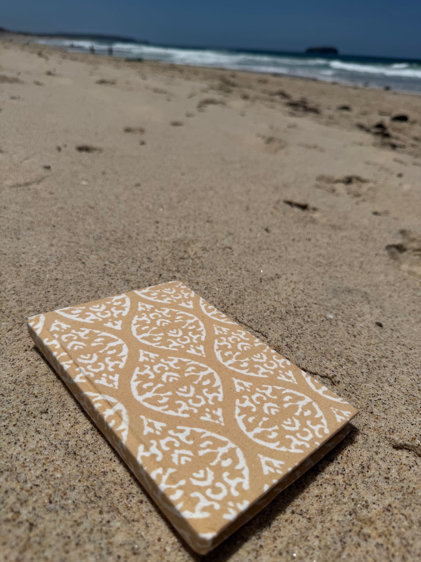 Hand block printed notebook - Kamal