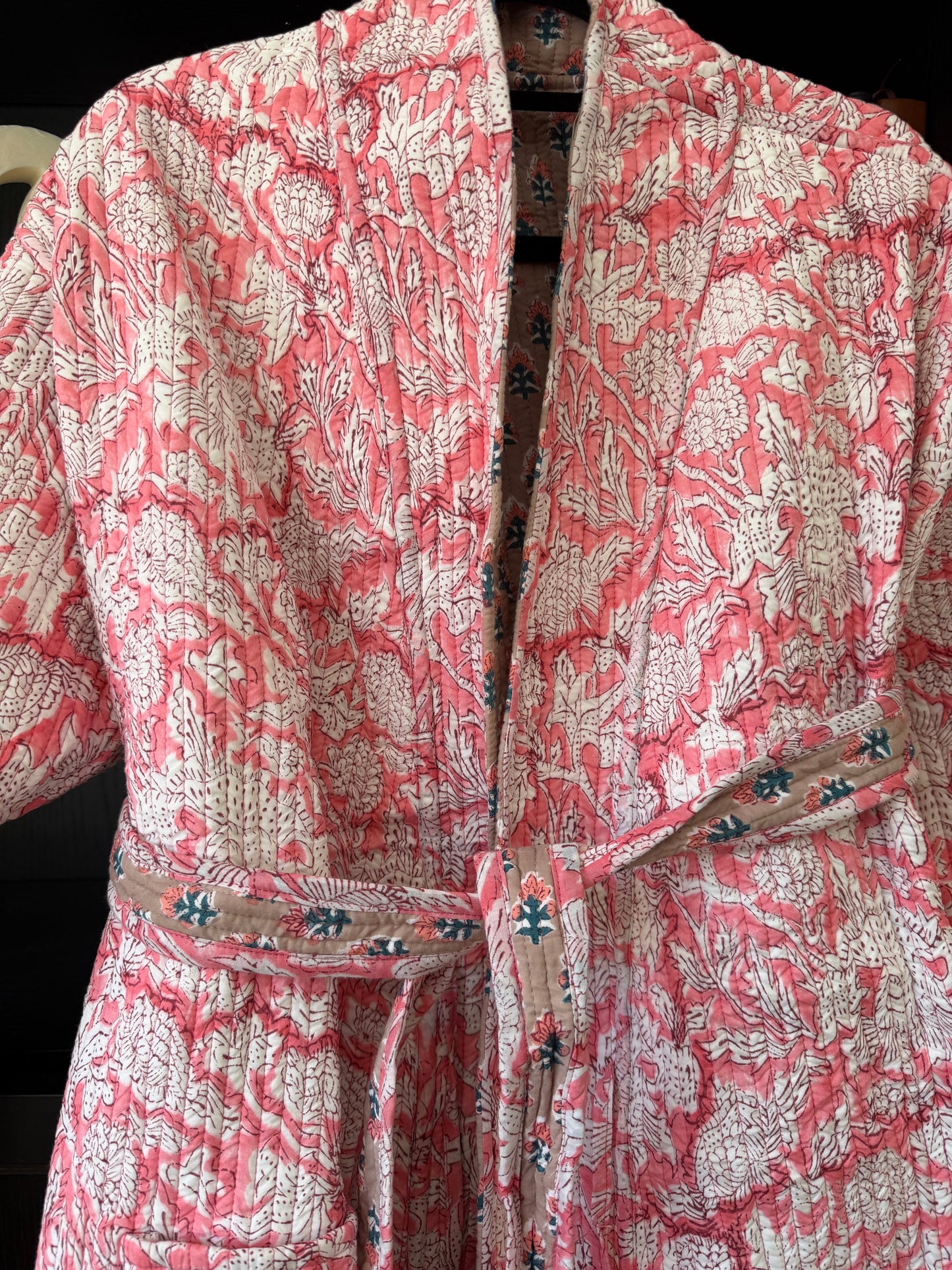 Gulabi Quilted Robe