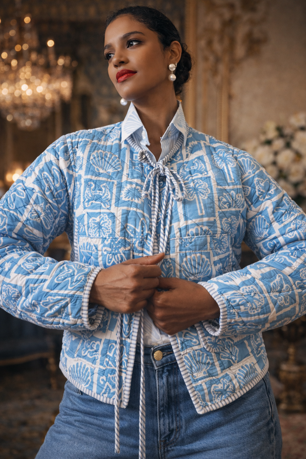 Shelika Reversible Quilted Jacket