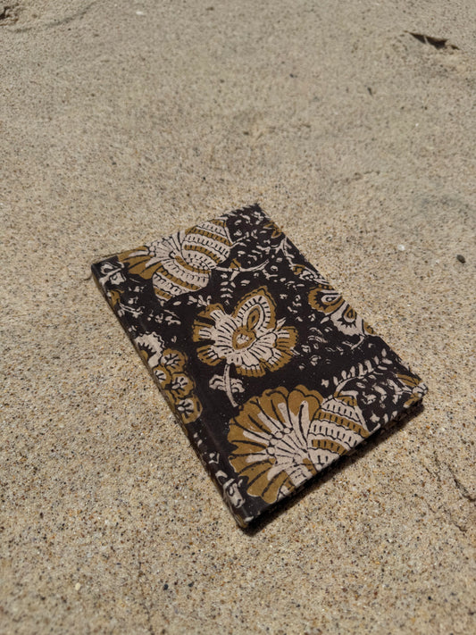 Hand block printed notebook - Bhoomi