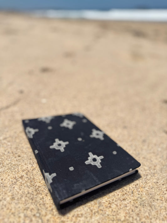 Hand block printed notebook - Kaal