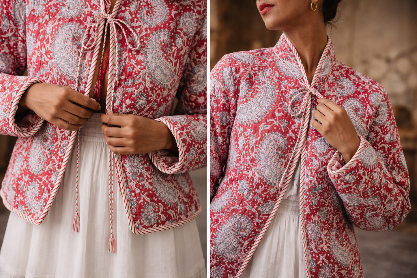 Kusum Reversible Quilted Jacket