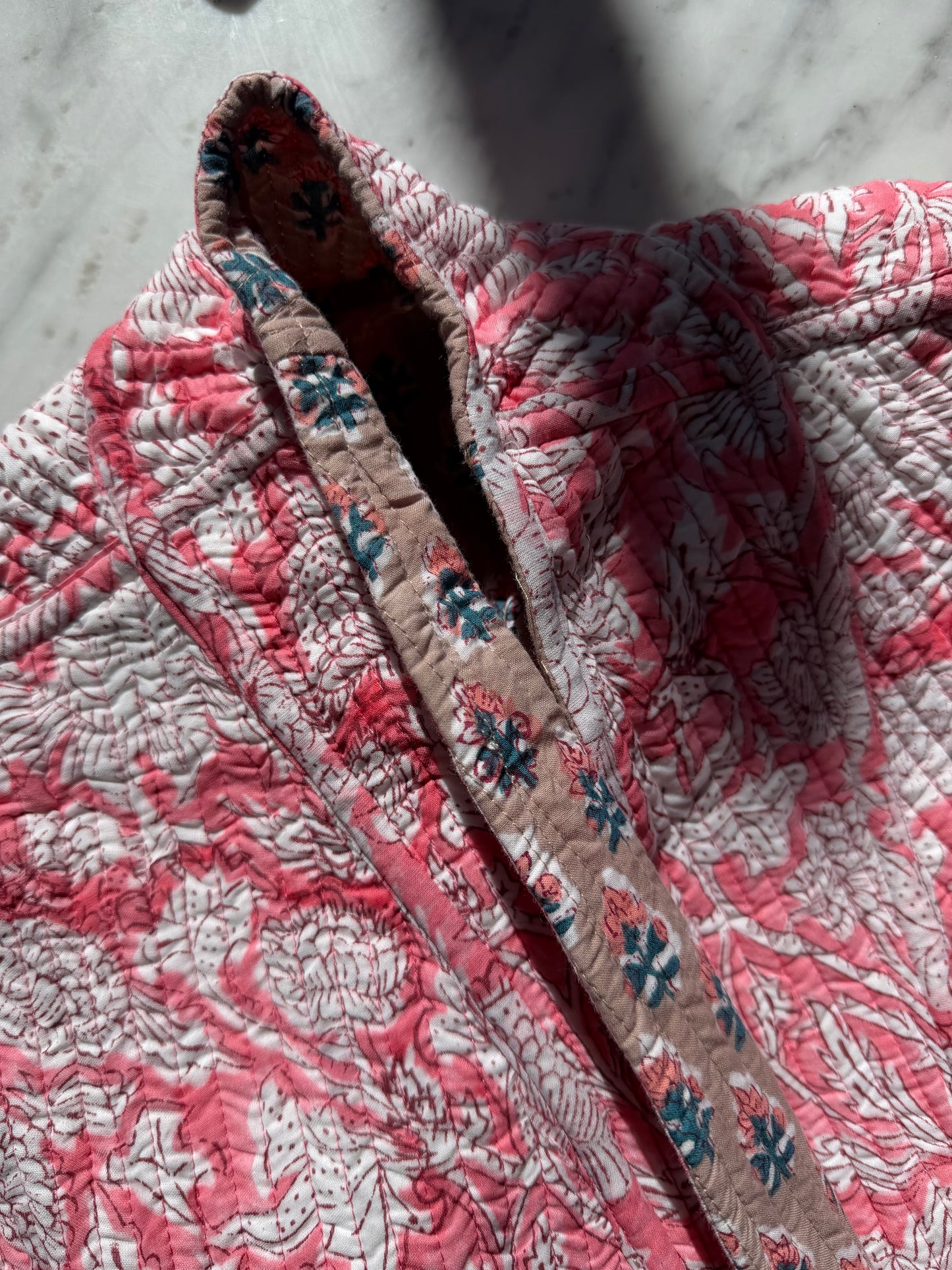 Gulabi Quilted Robe
