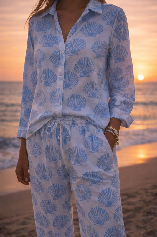 Khol Lounge Set - Blue