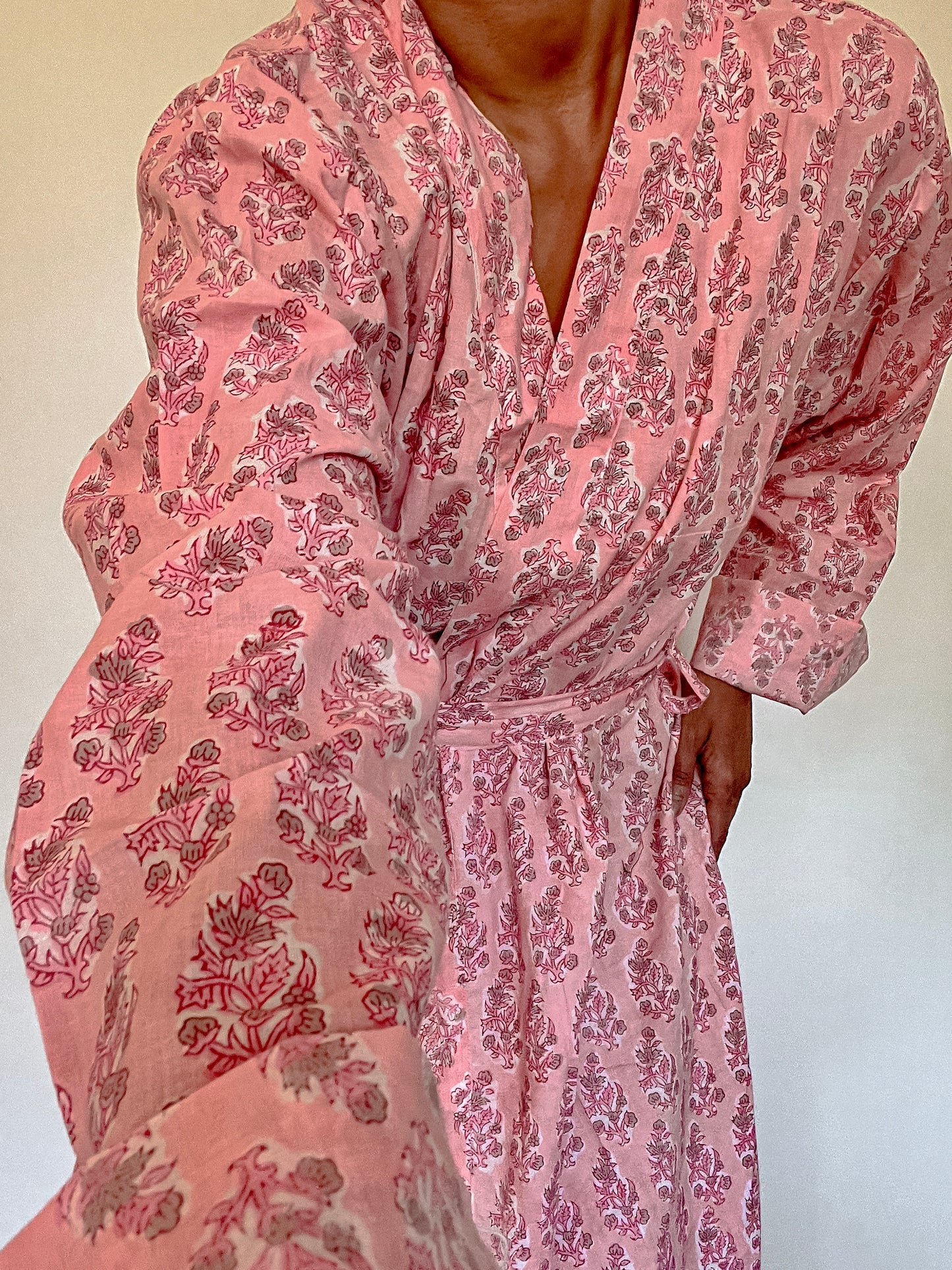 Gulabi Kimono Robe